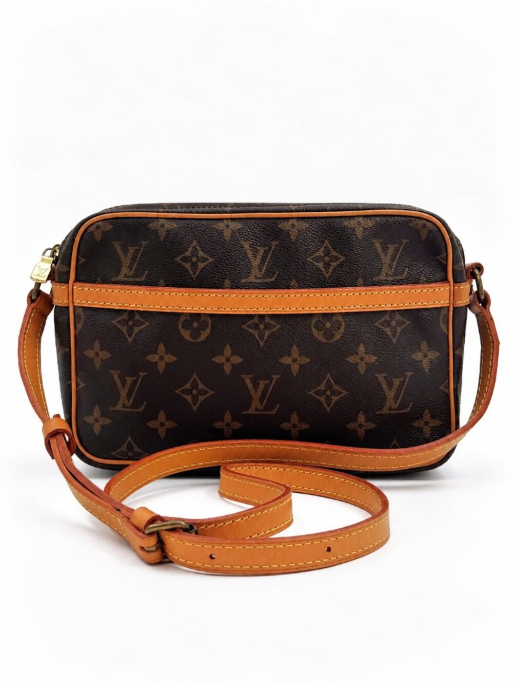 Louis Vuitton Vintage Monogram Trocadero Crossbody Shoulder Bag